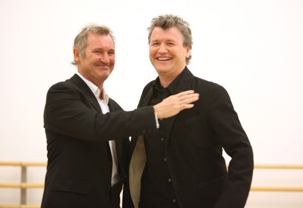 Garry McQuinn & Simon Phillips attend the 'Priscilla Queen Of The Desert' Meet & Gree Photo