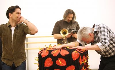 Will Swenson & Tad Wilson & Tony Sheldon attend the 'Priscilla Queen Of The Desert' M Photo