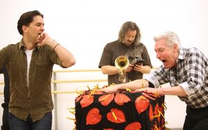 Will Swenson & Tad Wilson & Tony Sheldon attend the 'Priscilla Queen Of The Desert' M Photo