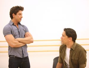 Nick Adams & Will Swenson attend the 'Priscilla Queen Of The Desert' Meet & Greet the Cast & Creative team at the Alvin Ailey American Dance Theatre in New York City. @ BroadwayWorld Nick Adams & Will Swenson attend the 'Priscilla Queen Of The Desert' Meet & Greet the Photo