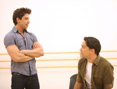Nick Adams & Will Swenson attend the 'Priscilla Queen Of The Desert' Meet & Greet the Photo