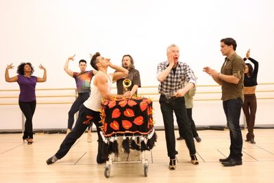 Jacqueline B. Arnold, Steve Schepis, Kyle Brown, Tad Wilson, Tony Sheldon & Will Swen Photo