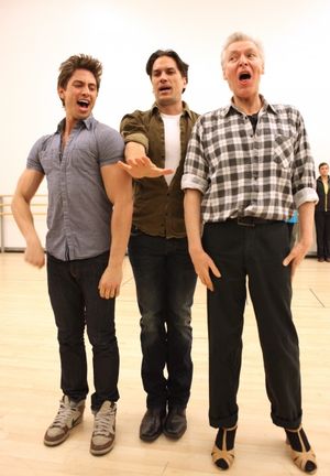 Nick Adams, Will Swenson & Tony Sheldon attend the 'Priscilla Queen Of The Desert' Meet & Greet the Cast & Creative team at the Alvin Ailey American Dance Theatre in New York City. @ BroadwayWorld Nick Adams, Will Swenson & Tony Sheldon attend the 'Priscilla Queen Of The Desert' Me Photo