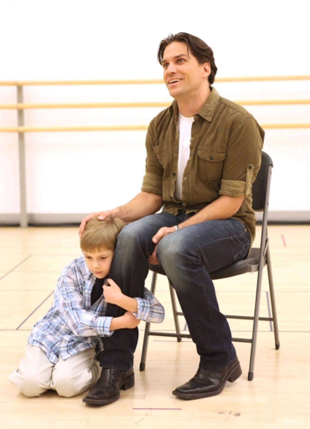 Will Swenson & Luke Mannikus attend the 'Priscilla Queen Of The Desert' Meet & Greet the Cast & Creative team at the Alvin Ailey American Dance Theatre in New York City. at 
