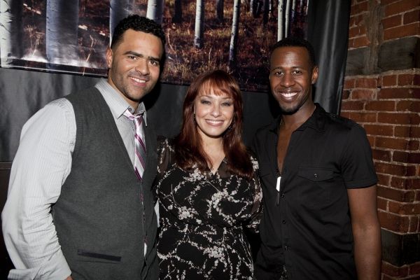 Christopher Jackson, Veronica Jackson and Marcus Paul James Photo