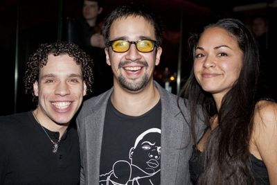 Robin De Jesus, Lin-Manual Miranda and Karen Olivo Photo