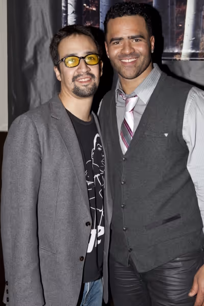 Lin-Manual Miranda and Christopher Jackson Photo