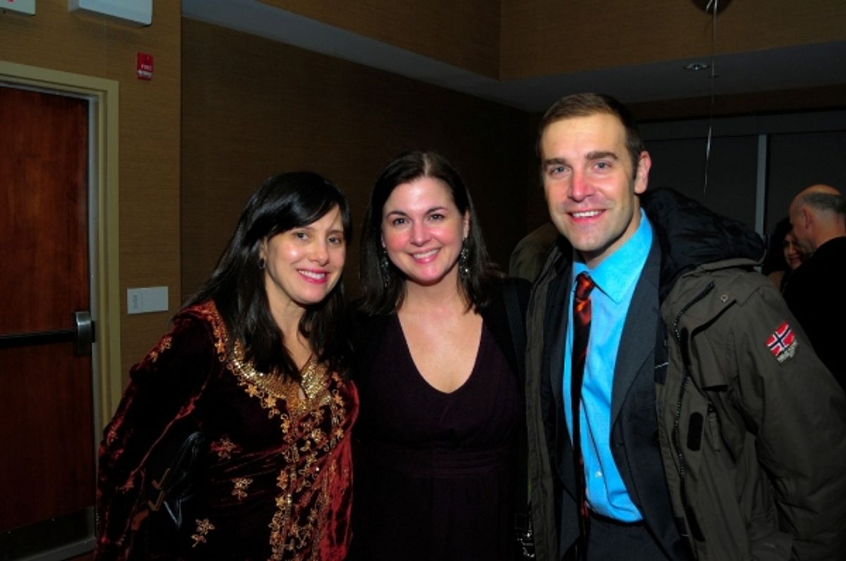 Gina Plaitakis, Lori Dalvi, Charlie Pollock at 