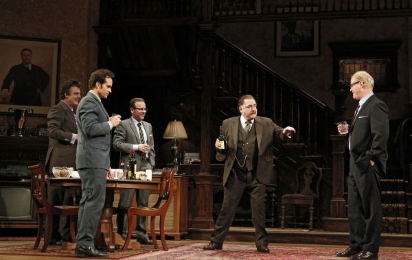 Photo Flash: First Look at THAT CHAMPIONSHIP SEASON on Stage!  Image