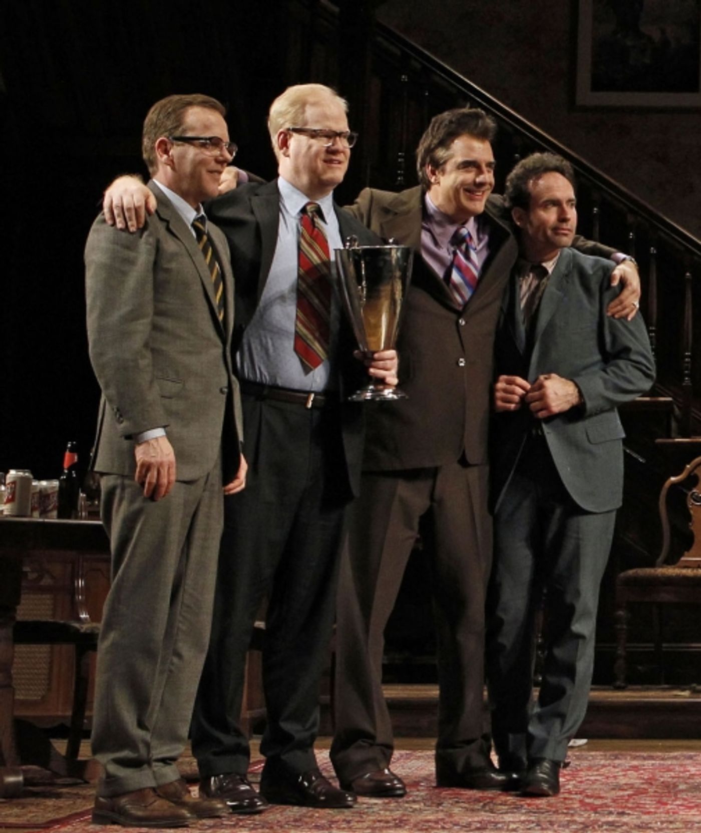Photo Flash: First Look at THAT CHAMPIONSHIP SEASON on Stage!  Image