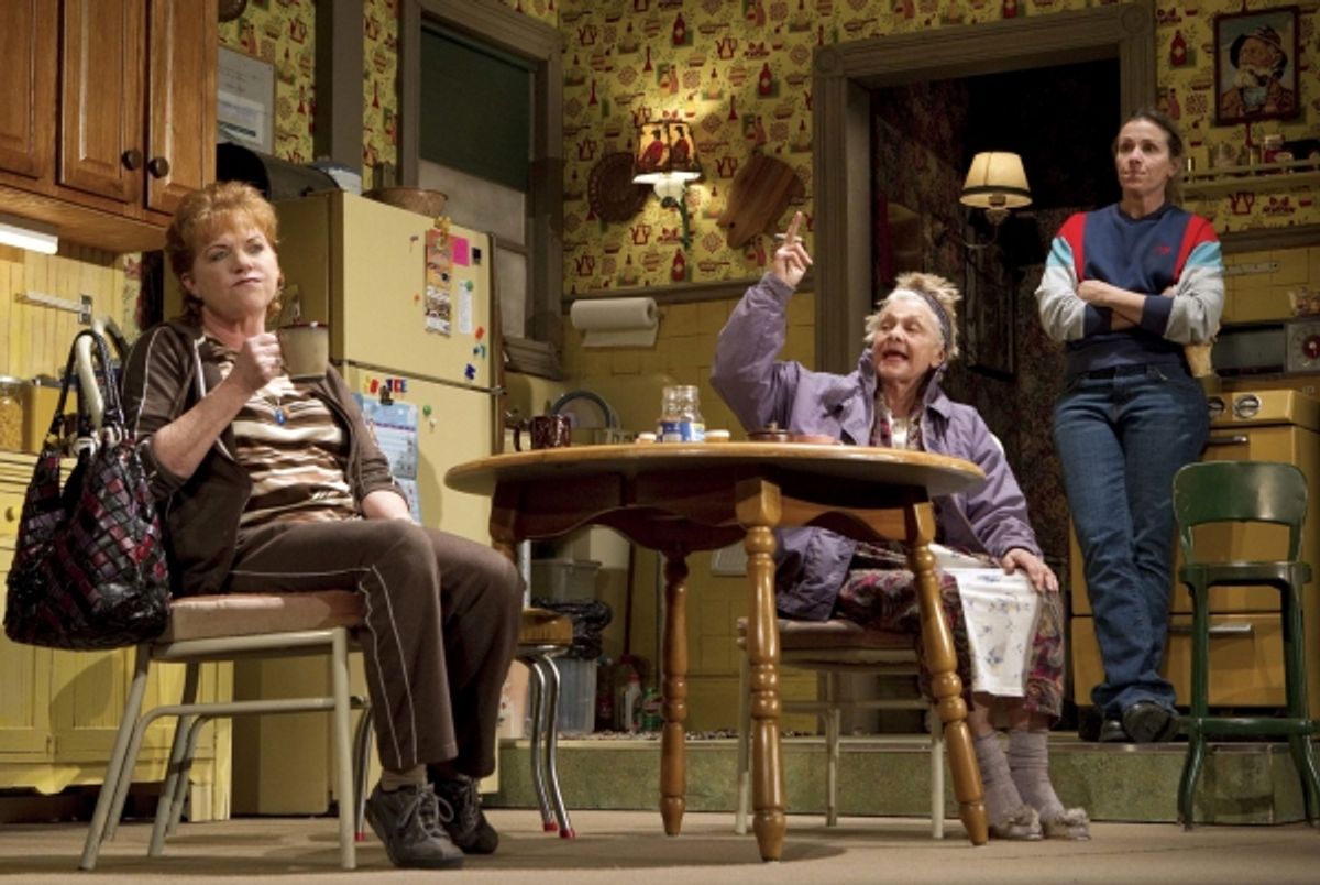 Becky Ann Baker, Estelle Parsons, Frances McDormand at 