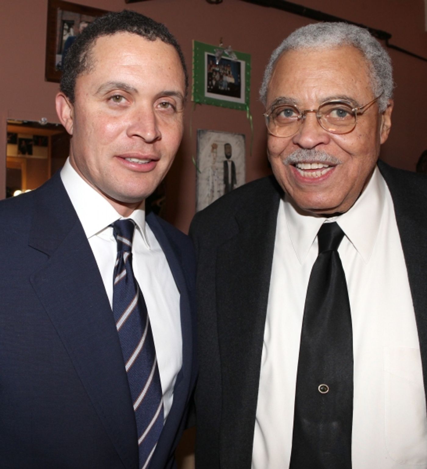 Photo Coverage Exclusive: Harold Ford Jr. visits James Earl Jones  Image