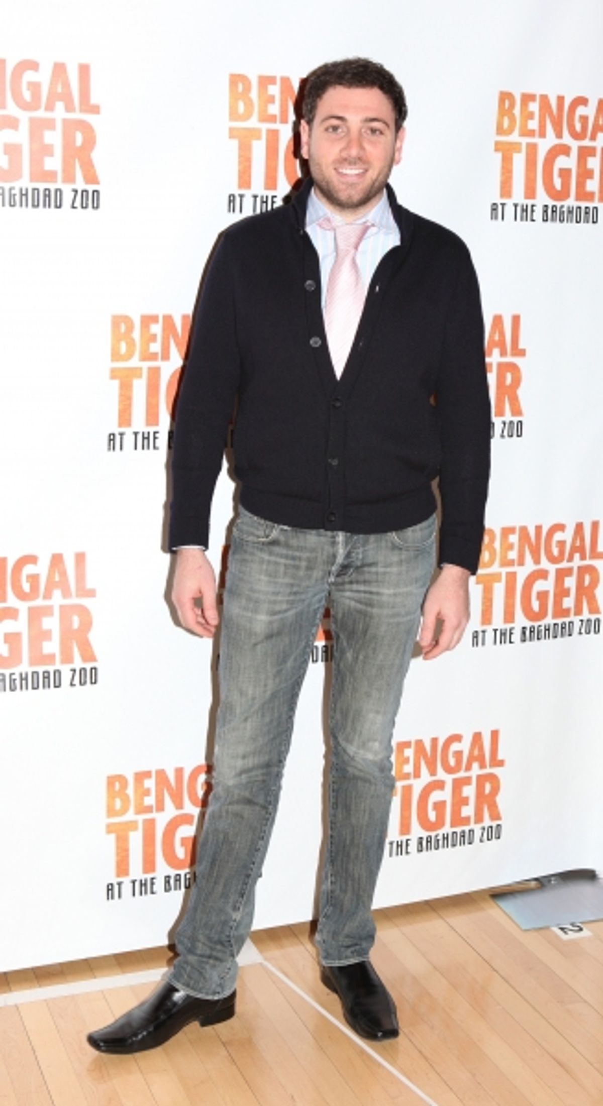 Hrach Titizian attends the 'Bengal Tiger at The Baghdad Zoo' Meet & Greet during Rehearsals at The New 42nd Street Studios in New York City. at 