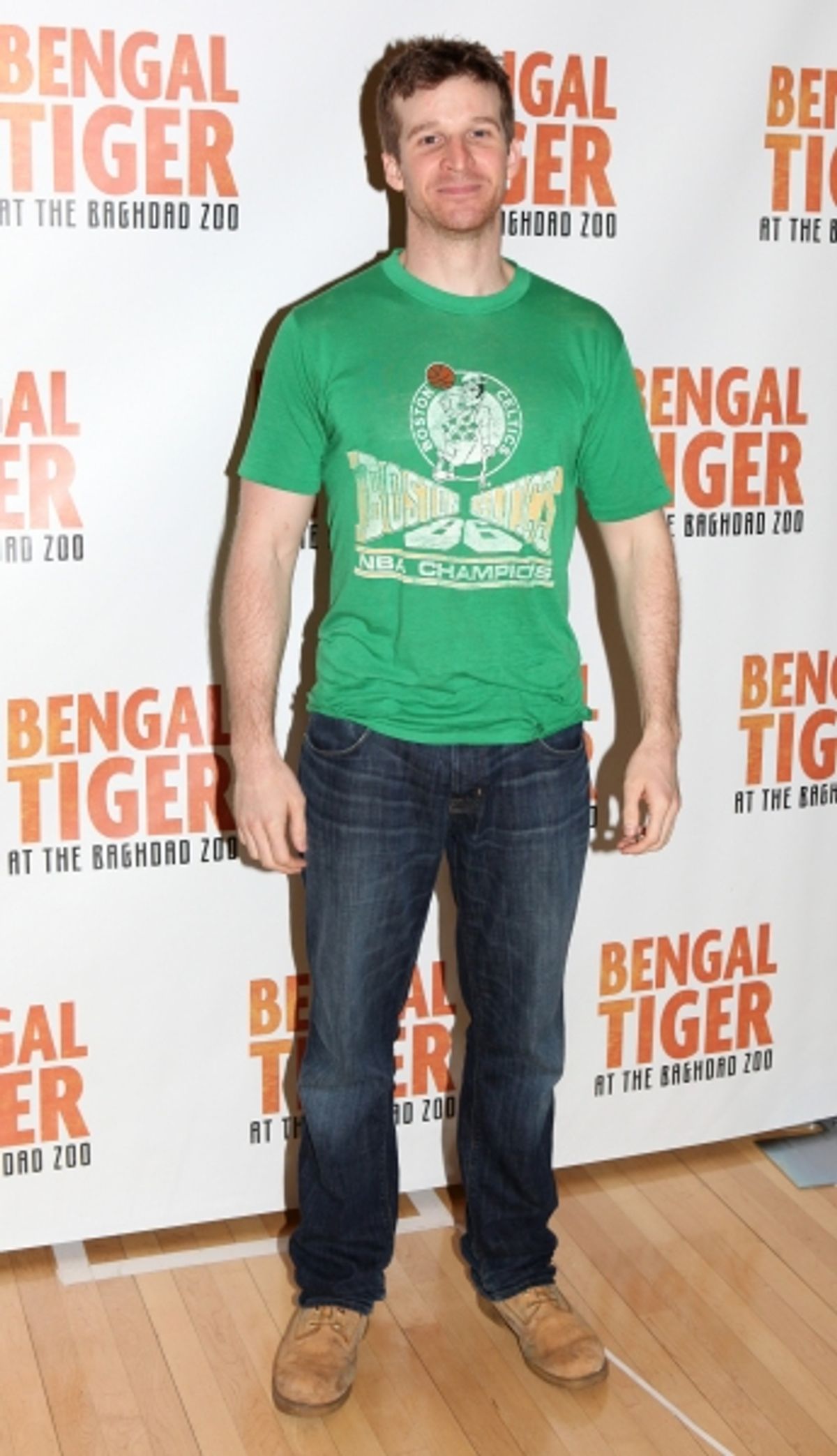 Brad Fleischer attends the 'Bengal Tiger at The Baghdad Zoo' Meet & Greet during Rehearsals at The New 42nd Street Studios in New York City. at 