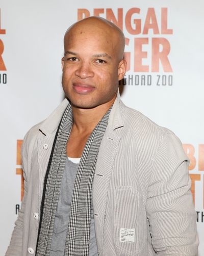 Glenn Davis attends the 'Bengal Tiger at The Baghdad Zoo' Meet & Greet during Rehears Photo