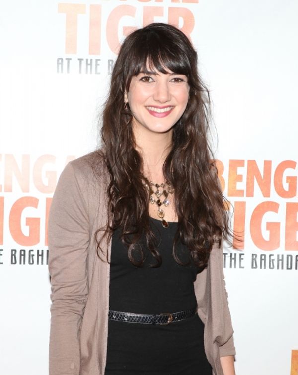 Sheila Vand attends the 'Bengal Tiger at The Baghdad Zoo' Meet & Greet during Rehears Photo