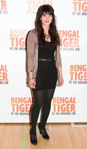 Sheila Vand attends the 'Bengal Tiger at The Baghdad Zoo' Meet & Greet during Rehearsals at The New 42nd Street Studios in New York City. @ BroadwayWorld Sheila Vand attends the 'Bengal Tiger at The Baghdad Zoo' Meet & Greet during Rehears Photo