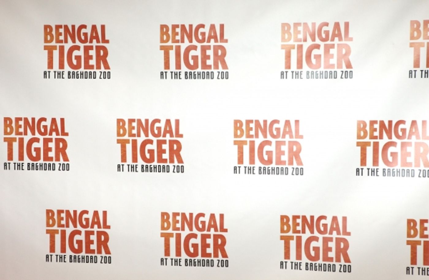 Photo Coverage: Robin Williams & BENGAL TIGER AT THE BAGHDAD ZOO Meet the Press!  Image