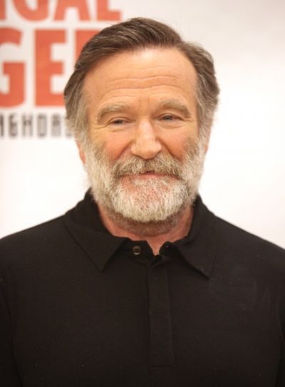 Robin Williams attends the 'Bengal Tiger at The Baghdad Zoo' Meet & Greet during Rehe Photo