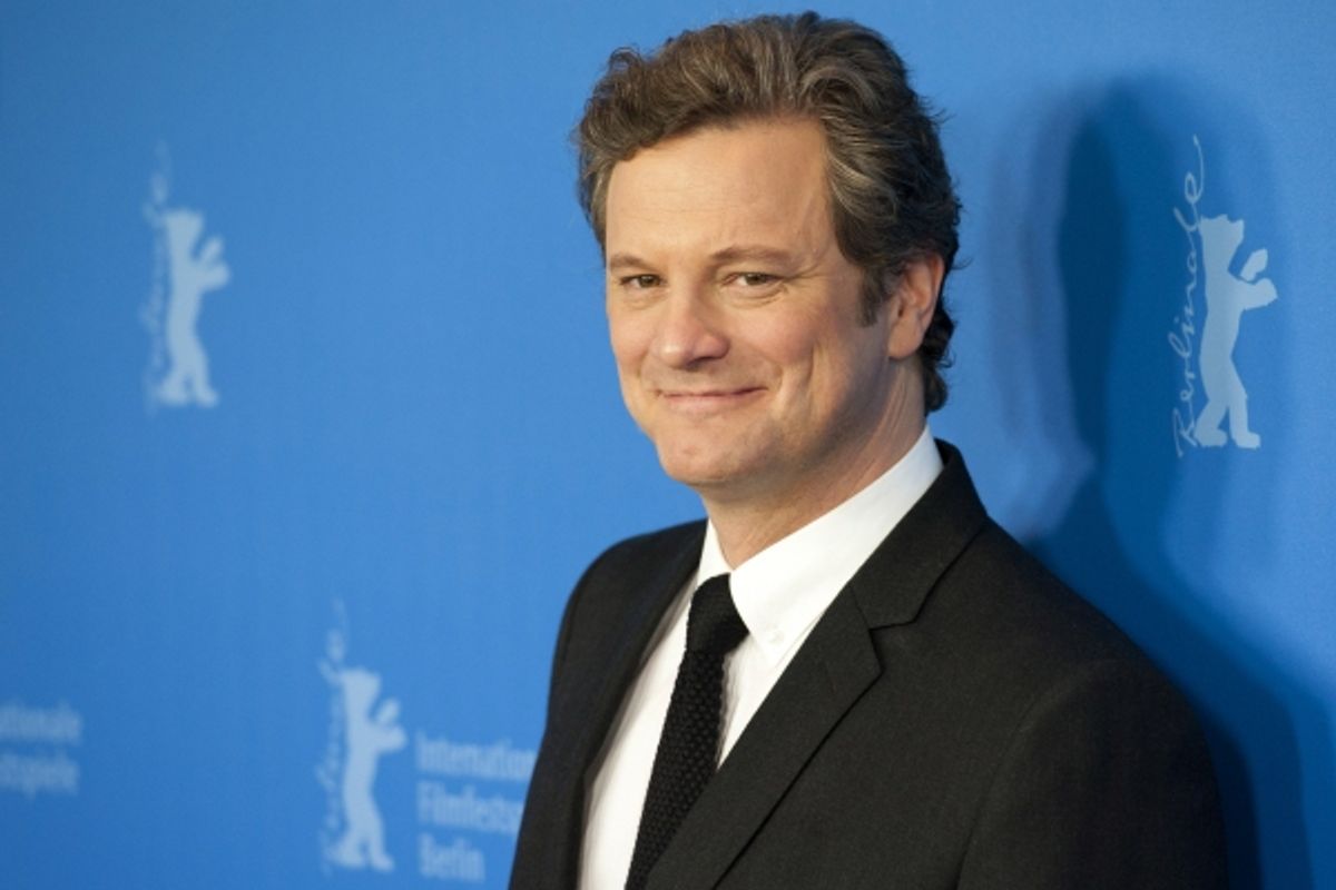 Colin Firth during the photocall of ''The King's Speech'' at the Berlinale 2011 at 