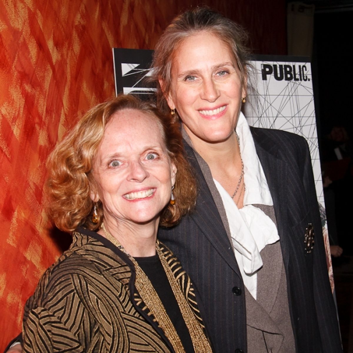 Joan MacIntosh and Nora York at 