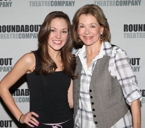 Laura Osnes & Jessica Walter attending the Meet & Greet for the Roundabout Theatre Co Photo