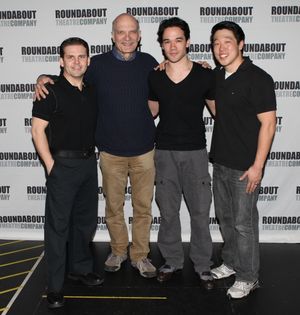 Robert Creighton, Walter Charles, Andrew Cao & Raymond J. Lee attending the Meet & Gr Photo