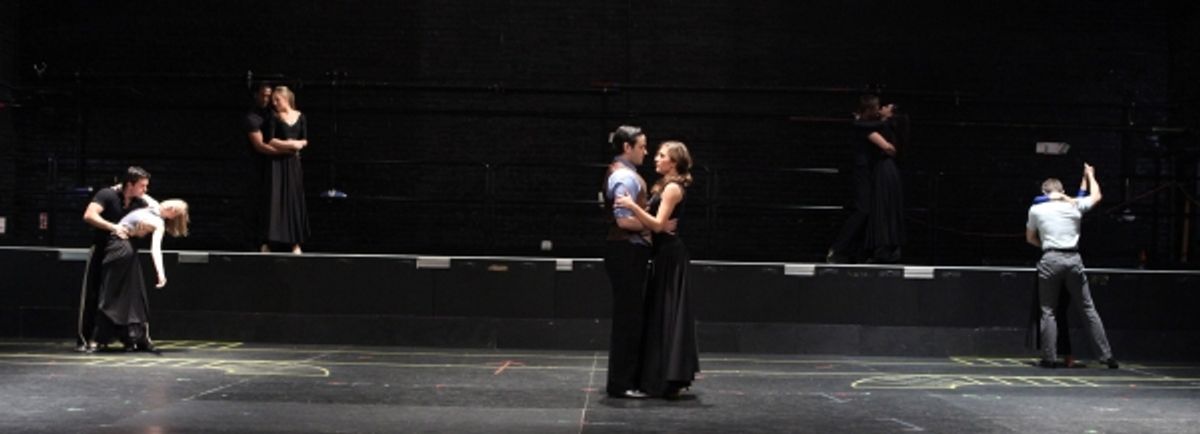 Laura Osnes & Colin Donnell attending the Rehearsal Performance for the Roundabout Theatre Company's Broadway Revival of 'Anything Goes'  at Studio 54 in New York City. at 