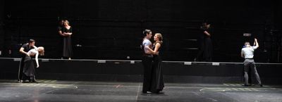Laura Osnes & Colin Donnell attending the Rehearsal Performance for the Roundabout Th Photo