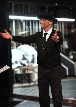 Joel Grey attending the Rehearsal Performance for the Roundabout Theatre Company's Br Photo