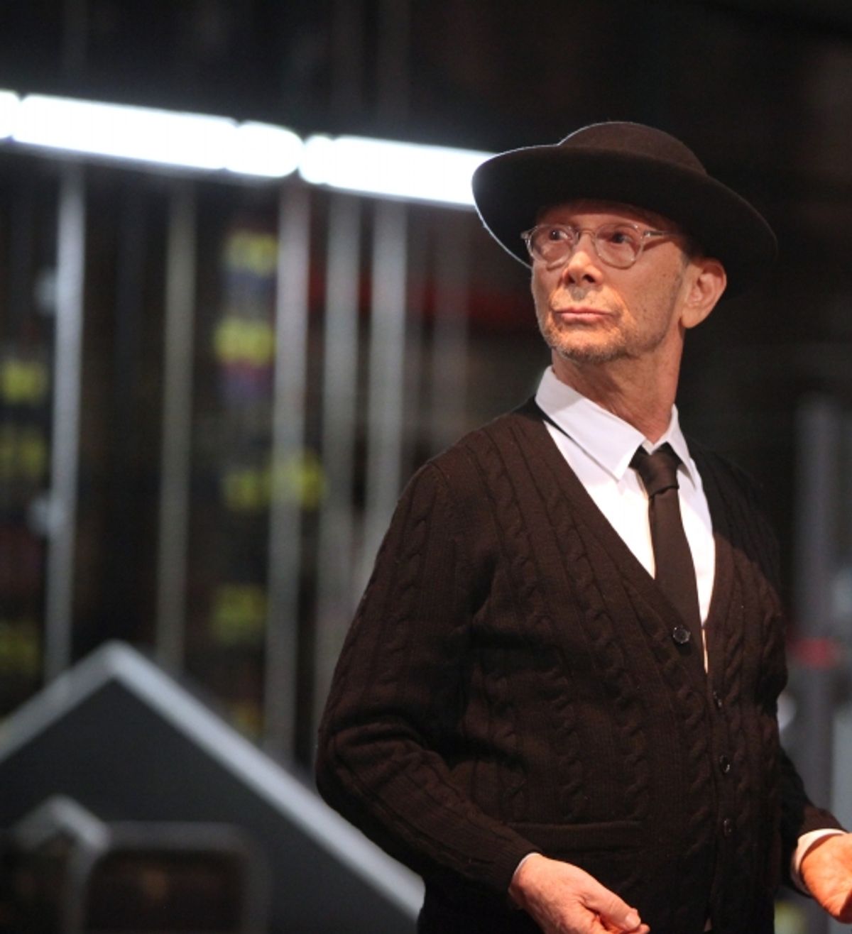  Joel Grey attending the Rehearsal Performance for the Roundabout Theatre Company's Broadway Revival of 'Anything Goes'  at Studio 54 in New York City. at 