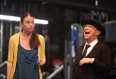 Sutton Foster & Joel Grey attending the Rehearsal Performance for the Roundabout Thea Photo