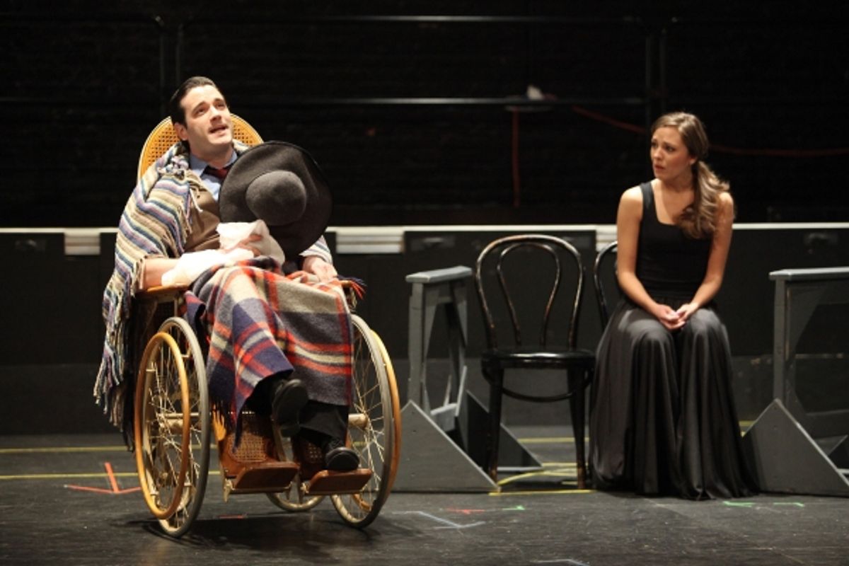 Laura Osnes & Colin Donnell attending the Rehearsal Performance for the Roundabout Theatre Company's Broadway Revival of 'Anything Goes'  at Studio 54 in New York City. at 