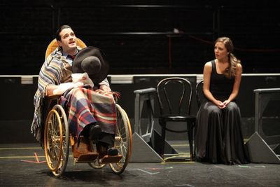 Laura Osnes & Colin Donnell attending the Rehearsal Performance for the Roundabout Th Photo