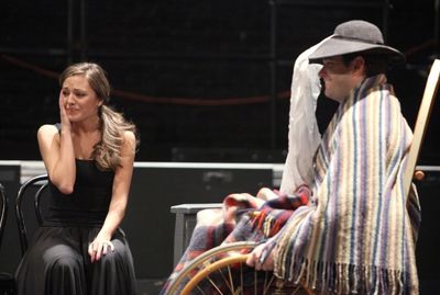 Laura Osnes & Colin Donnell attending the Rehearsal Performance for the Roundabout Th Photo
