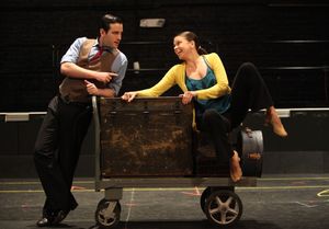 Sutton Foster & Colin Donnell attending the Rehearsal Performance for the Roundabout  Photo