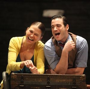 Sutton Foster & Colin Donnell attending the Rehearsal Performance for the Roundabout  Photo
