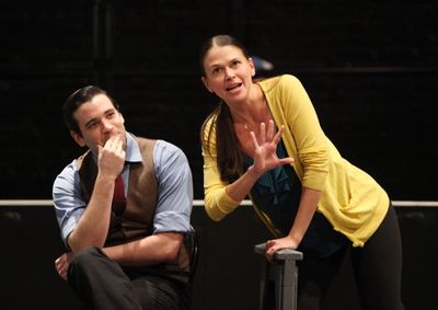 Colin Donnell & Sutton Foster attending the Rehearsal Performance for the Roundabout  Photo