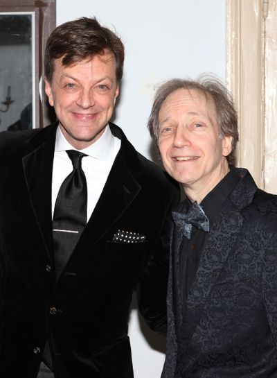  Jim Caruso & Scott Siegel Backstage at The Best of Jim Caruso's Cast Party, a Benefi Photo