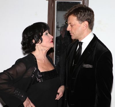 Chita Rivera & Jim Caruso Backstage at The Best of Jim Caruso's Cast Party, a Benefit Photo