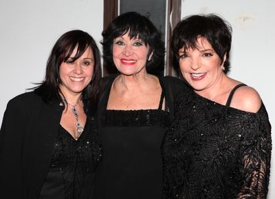 Lisa Mordente, Chita Rivera & Liza Minnelli Backstage at The Best of Jim Caruso's Cas Photo