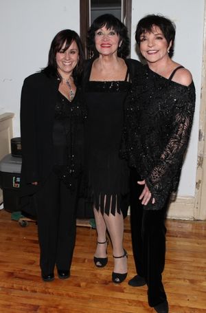 Lisa Mordente, Chita Rivera & Liza Minnelli Backstage at The Best of Jim Caruso's Cast Party, a Benefit for BC/EFA at Town Hall in New York City. @ BroadwayWorld Lisa Mordente, Chita Rivera & Liza Minnelli Backstage at The Best of Jim Caruso's Cas Photo