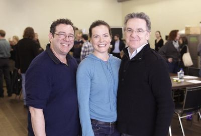 Michael Greif, Danielle Skraastad, James Houghton Photo