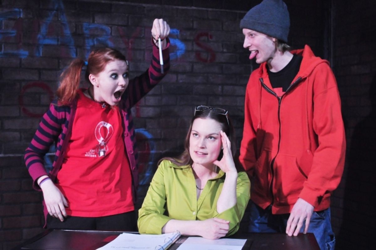 Abby Hart, Carrie Schlatter, and Shane Tarplee at 