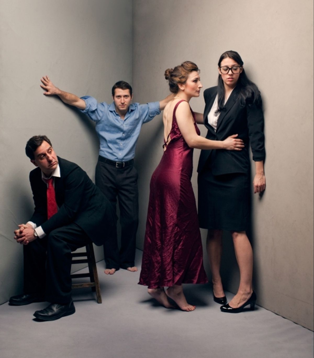 William Green as Samuel, MacLeod Andrews as Eli, Olivia Rorick as Ruth and Tia Stivala at 