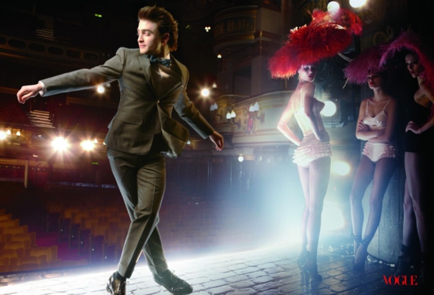 Photo Flash: Daniel Radcliffe Goes High Fashion for Vogue  Image