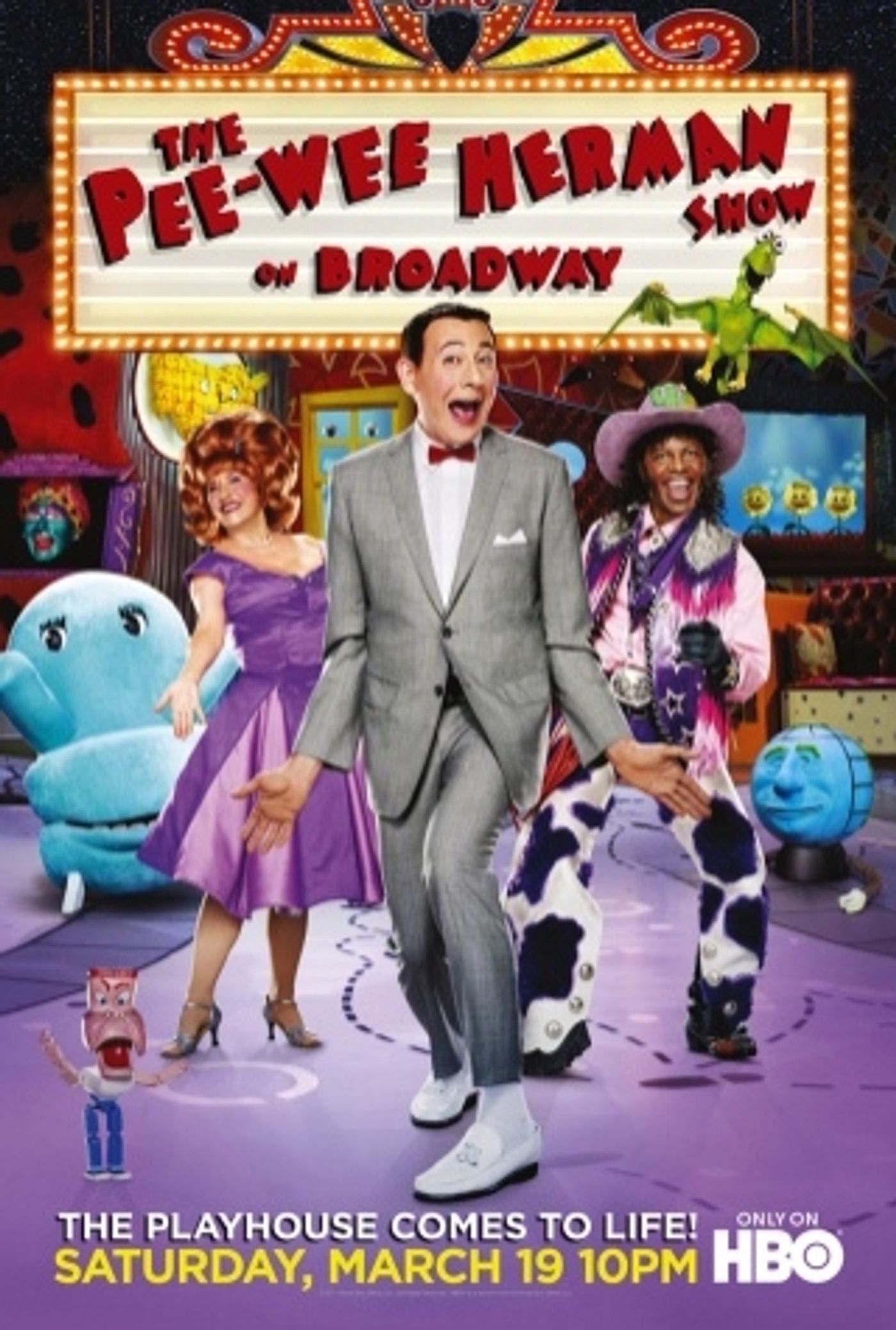 Photo Flash: PEE-WEE on Broadway's HBO Poster!  Image