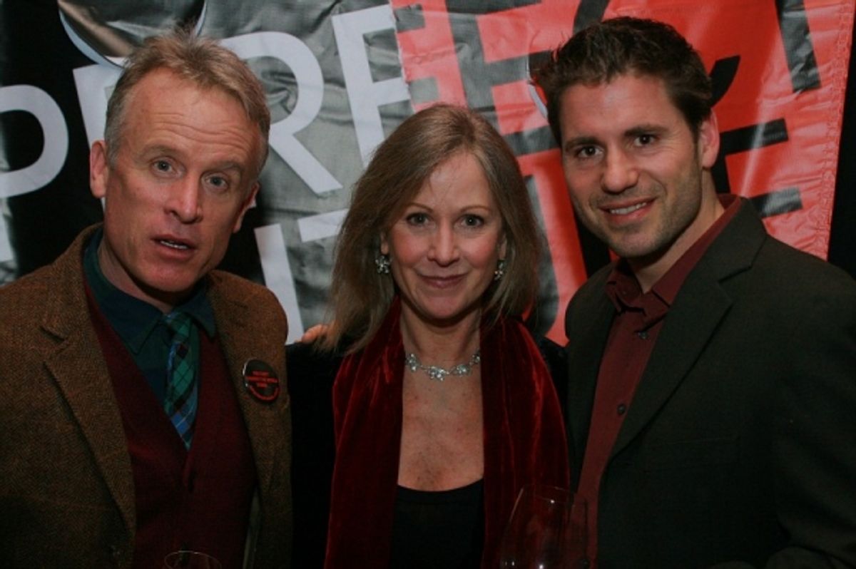 Standbys Conan McCarty, Nicole Orth-Pallavicini, Markus Potter at 