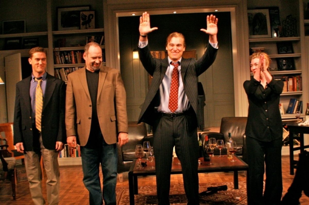 Scott Drummond, Dan Oreskes, Michael T. Weiss, Donna Bullock at 