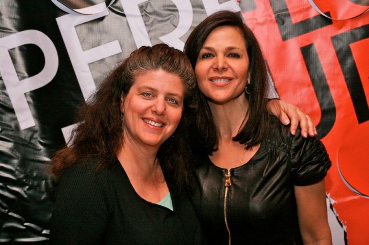 Sheryl Kaller and Barbara Manocherian at 